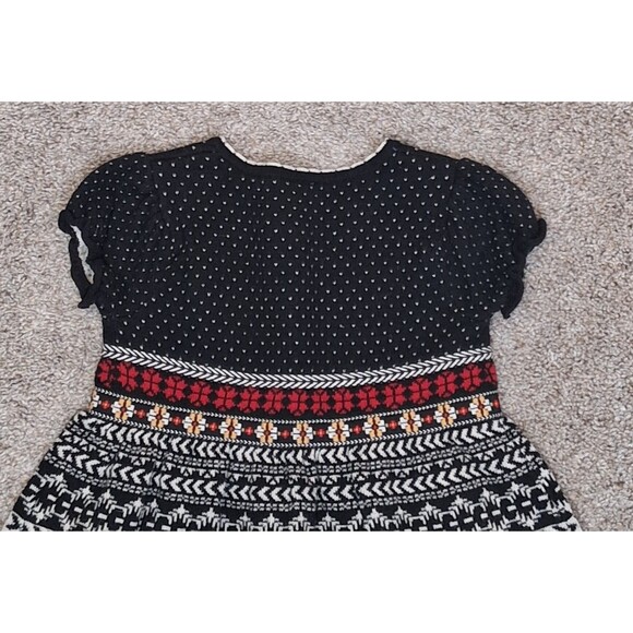 Hanna Andersson Knit Winter Sweater Dress Christmas Size 80 18-24 Months - Picture 8 of 10